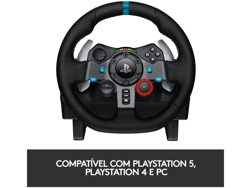 Volante Logitech G29 Driving Force para PS5, PS4, PS3 e PC - 941